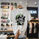 Camiseta Masculina Streetwear Algodão Premium Camisa Básica Urbana Caimento Regular Respirável