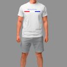 Camiseta Masculina Streetwear Casual Manga Curta Camiseta Masculina Streetwear Casual Manga Curta