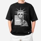 Camiseta Masculina Streetwear Fio 30.1 Penteada Premium