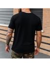 Camiseta Masculina Stretwaer Lisa 100% Algodão 30.1 Camisa Básica Fresca e Leve