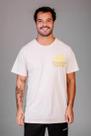 Camiseta Masculina - Surf Co - Off white