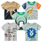 Camiseta masculina TABNIX, pacote com 5 unidades, manga curta, gola redonda, tamanho 2-7