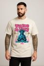 Camiseta Masculina Tema New York Arte Ilustrada Camisa Visual Moderno Estética Retrô Confortável Toque Leve Casual