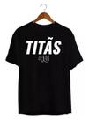 Camiseta Masculina Titãs 40 Camisa Rock Show