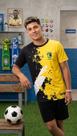 Camiseta Masculina Torcida Vas Brasil Dry fit premium torcedor