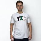 Camiseta Masculina TXC Original Bordado Relevo Casual Topnew Camiseta Masculina TXC Original Bordado Relevo Casual Topnew