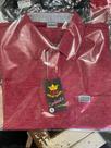 Camiseta masculina vermelha básica polo com bolso na frente