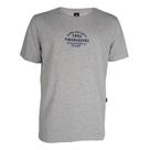Camiseta Masculina Vida Marinha com Estampa Cinza/marinho