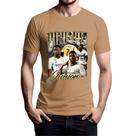 Camiseta Masculina Vinicius Junior Futebol Jogador Camisa 100% Algodão Malha Premium 30.1 Penteada