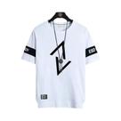 Camiseta Masculina Vintage De Gola Redonda E Manga Curta, Moda Streetwear, Camiseta De Verão Para