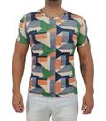 Camiseta Masculina Viscolycra Viscose Encorpada com Elastano Extra Macio estilo baby look - Slim Fit