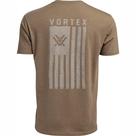Camiseta masculina Vortex Optics Salute Coyote Heather