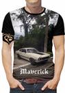 Camiseta Maverick Plus Size Masculina Blusa Carro Antigo Camiseta Maverick Plus Size Masculina Blusa Carro Antigo