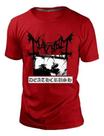 Camiseta Mayhem / Deathcrush Vermelha Tamanho:GGCor:Vermelha