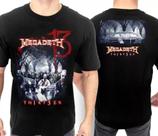 Camiseta Megadeth Thirt3en Oficial Licenciado Banda de Rock Blusa Adulto Of0101 BM