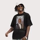 Camiseta Meme Tupac Thiaguinho Engraçada Cantor Rapper Humor 100% Algodão