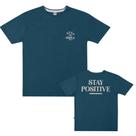 Camiseta Menino BGR em Algodão Estampa Frente e Costas Azul Camiseta Menino BGR em Algodão Estampa Frente e Costas Azul