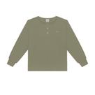 Camiseta Menino em Malha Crochê Turquia Verde Eucalipto - Alakazoo