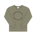 Camiseta Menino em Malha Texturizada Marrocos Verde Eucalipto - Alakazoo