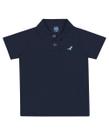 Camiseta Menino Gola Polo Básica Multicolor ReiRex