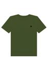 Camiseta Menino Manga Curta Verde Johnny Fox