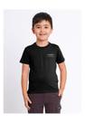 Camiseta Menino Preto Banana Danger Camiseta Menino Preto Banana Danger