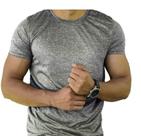 Camiseta MESCLA masculina. Uso casual e esportivo.