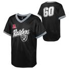 Camiseta Mesh com Decote em V Juvenil Las Vegas Raiders Outerstuff