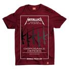 Camiseta Metallica Mater of Puppets - VINHO Camiseta Metallica Mater of Puppets - VINHO