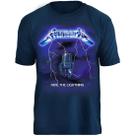 Camiseta Metallica Ride the Lightning Tamanho:G Camiseta Metallica Ride the Lightning Tamanho:G