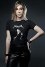 Camiseta Metallica Rock Feminina Blusinha Baby Look