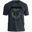 Camiseta Metallica Snake Ring DK Grey