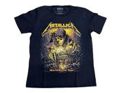 Camiseta Metallica WorldWired Banda Rock Thrash Metal Adulto Unissex Bo593