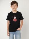 Camiseta Mickey Mouse Infantil Para Menino- PRETO