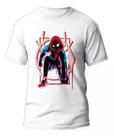 Camiseta Miles Morales - Homem-Aranha Aranhaverso em 100% Algodão
