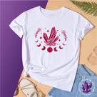 Camiseta Mística Wicca Cristais
