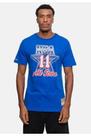 Camiseta Mitchell & Ness Karl Malone Azul Golden State