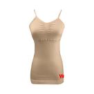 Camiseta Modeladora Feminina Com Controle De Barriga, Top Sem Costura Com Compressão E Almofadas Camiseta Modeladora Feminina Com Controle De Barriga, Top Sem Costura Com Compressão E Almofadas