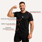 Camiseta Monk Dry Fit Masculina Treino Corrida Proteção UV 50 Leveza e Secagem Rápida Tecido Premium