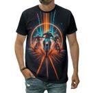 Camiseta Motoqueiros Moto Arte Corrida Motos Estrada Trilha