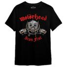 Camiseta Motörhead Double Fist Consulado do Rock