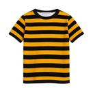 Camiseta Mud Kingdom Toddler Girls 100% algodão, amarela de verão, 4T