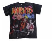 Camiseta Naruto Sasuke Sakura Time 7 Blusa Adulto Unissex Anime A193 BM Camiseta Naruto Sasuke Sakura Time 7 Blusa Adulto Unissex Anime A193 BM