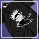 Camiseta Naruto Uzumaki Unissex Camisa Anime Camiseta Naruto Uzumaki Unissex Camisa Anime