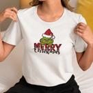 Camiseta Natal Merry Christmas Grinch Perfeita para o Natal Ideal para Confraternização