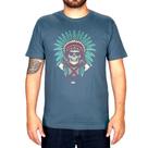 Camiseta Natural Art Design Skull