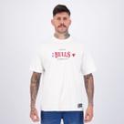 Camiseta NBA Chicago Bulls Oversized Class Off White