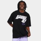 Camiseta NBA Los Angeles Lakers Mitchell & Ness Crowd Masculina Camiseta NBA Los Angeles Lakers Mitchell & Ness Crowd Masculina