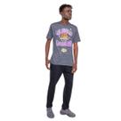 Camiseta NBA Masculina Basket Los Angeles Lakers Grafite