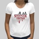 Camiseta Netflix Stranger Things Baby Look Feminina Camiseta Netflix Stranger Things Baby Look Feminina
